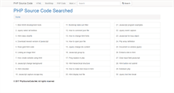 Desktop Screenshot of phpsourcecode.net